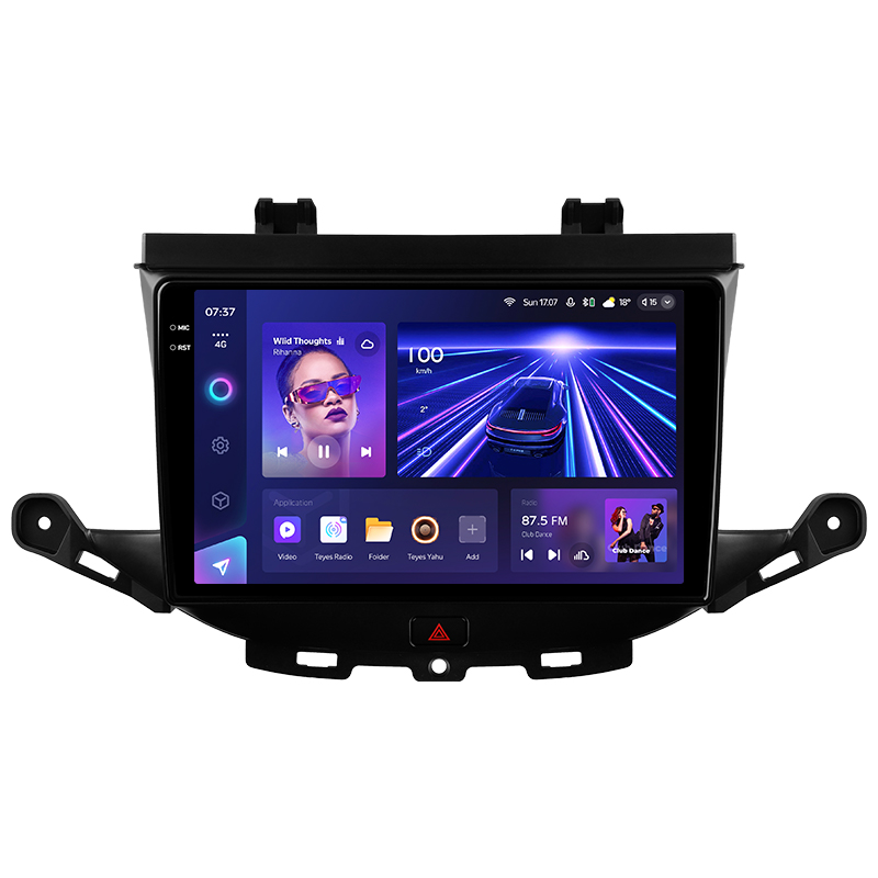 Android head unit Teyes CC3 6+128 Gb Opel Astra K 2015-2022 (A) 9" 2k