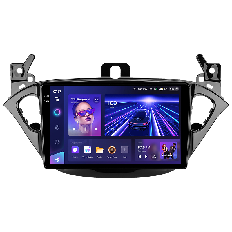 Android head unit Teyes CC3 6+128 Gb Opel Corsa 2014-2019 9" 2k