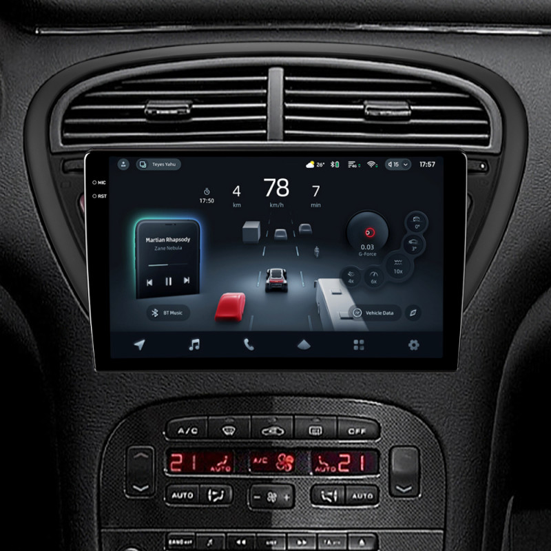 Android head unit Teyes CC4 Pro 8+128 Gb Peugeot 607 2004-2010 9" 2k (L1)