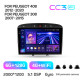 Android head unit Teyes CC3 6+128 Gb with 360° surround view° Peugeot 408 1 T7 2012-2020 For Peugeot 308 2007-2015 9" 2k