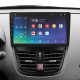 Android head unit SIGMA X9432 ANDROID 10 4+32 Gb 4G DSP Peugeot 207 2006-2015 9"