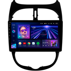 Android head unit Teyes CC3 4+32 Gb Peugeot 206 1998-2012 9" (L1)