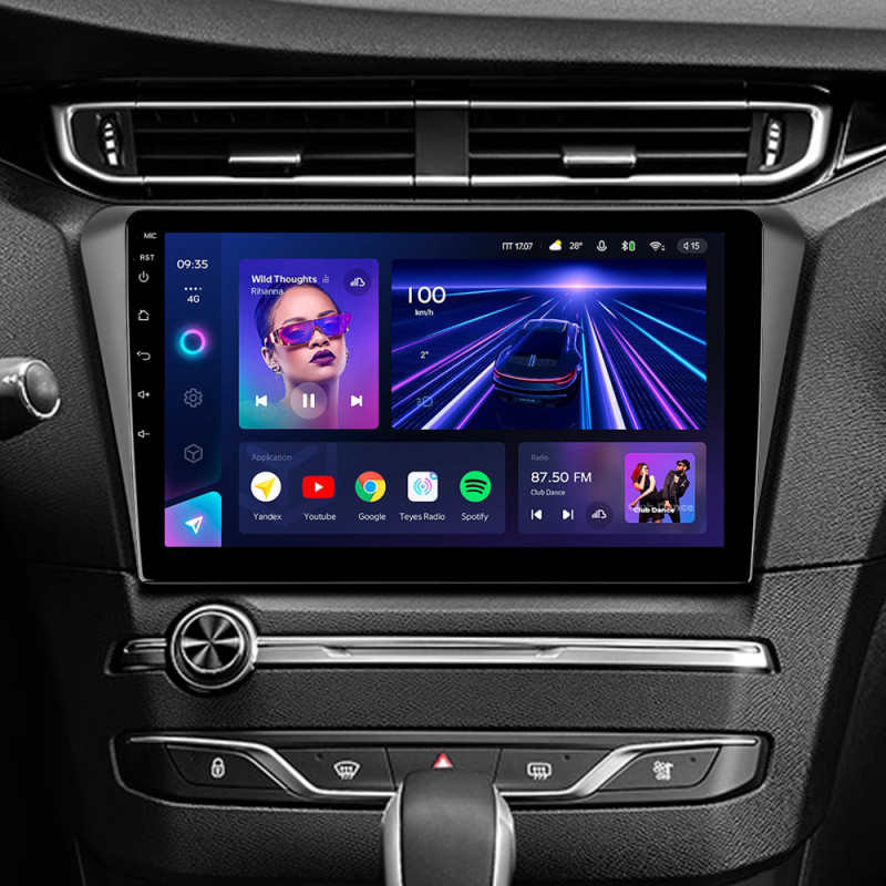 Android head unit Teyes CC3 4+32 Gb Peugeot 408 2014-2018 10"