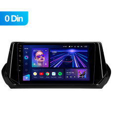 Android head unit Teyes CC3 4+64 Gb Peugeot 2008 II 2 (0Din) 2019-2021 9" 0din