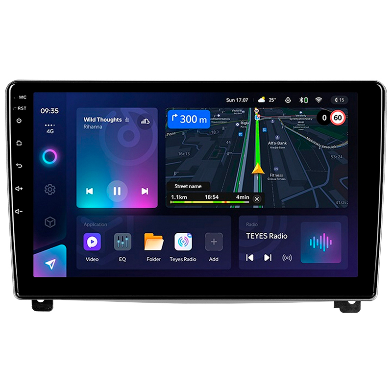 Android head unit Teyes CC3L 4+32 Gb Peugeot 407 1 2004 - 2011 (F1) 9" (L2)