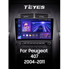 Android head unit Teyes CC3 4+32 Gb Peugeot 407 1 2004 - 2011 (F2) 9" 2k (L2)