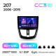 Android head unit Teyes CC3 6+128 Gb with 360° surround view° Peugeot 207 2006-2015 9" 2k
