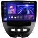Android head unit Teyes CC3 6+128 Gb with 360° surround view° Peugeot 107 Toyota Aygo 2005-2014 10" 2k