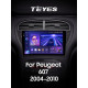 Android head unit Teyes CC3 6+128 Gb with 360° surround view° Peugeot 607 2004-2010 9" 2k (L1)