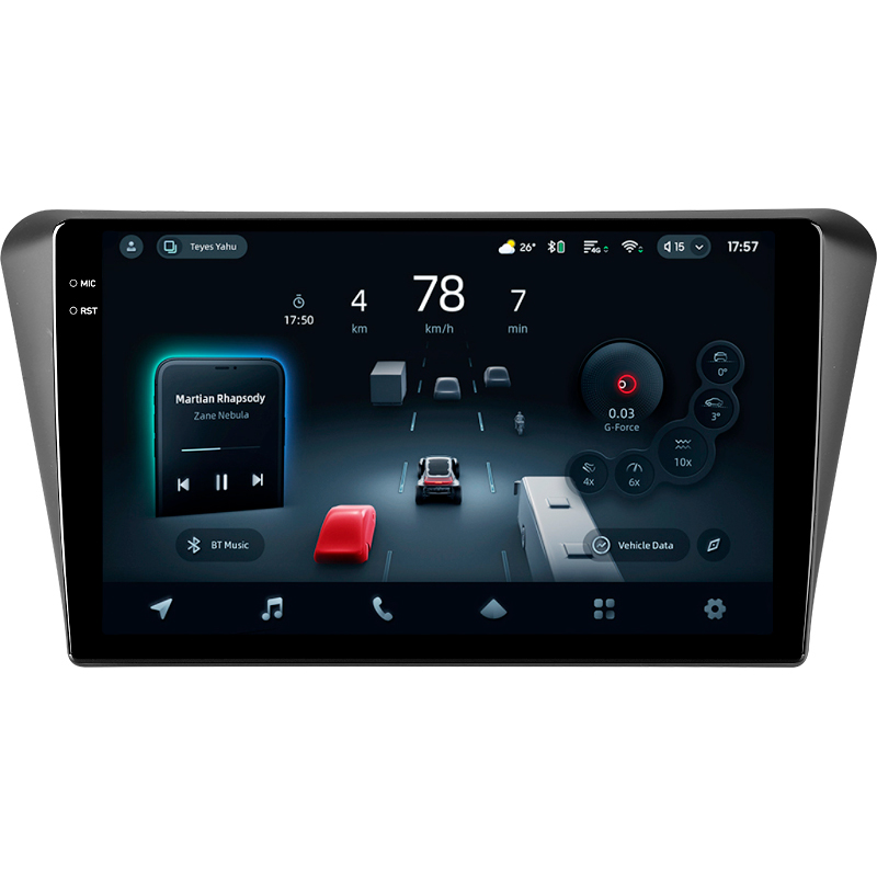 Android head unit Teyes CC4 Pro 8+128 Gb Peugeot 408 2014-2018 10" 2k