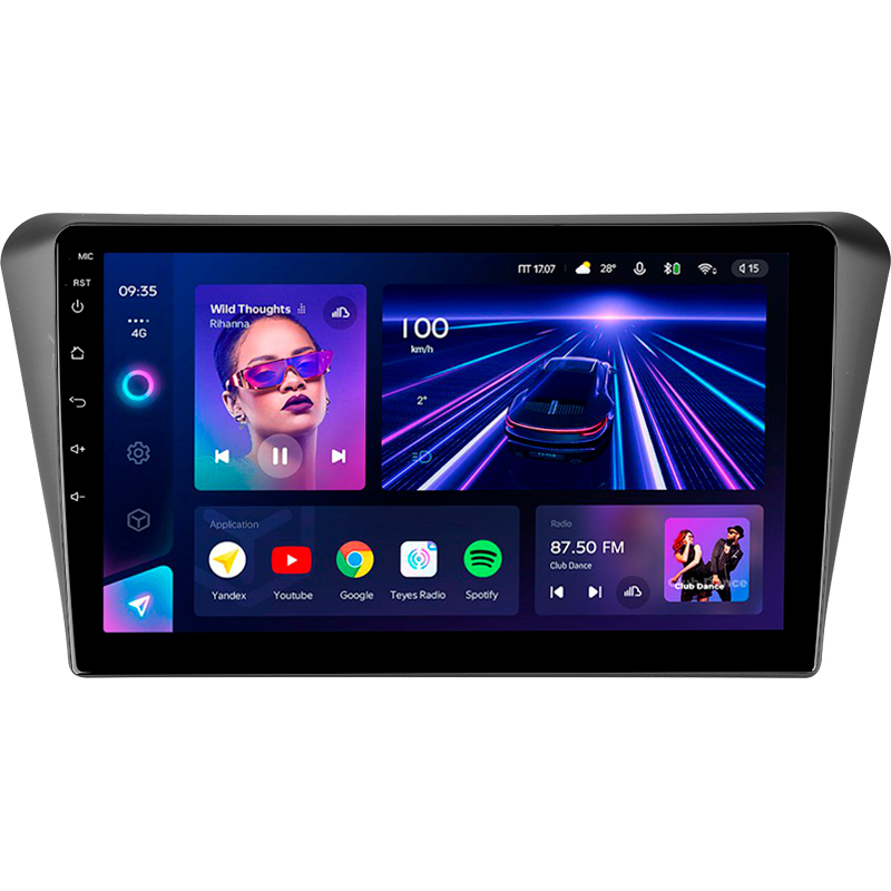 Android head unit Teyes CC3 4+32 Gb Peugeot 408 2014-2018 10"