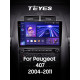 Android head unit Teyes CC3 4+64 Gb Peugeot 407 1 2004 - 2011 (F2) 9" 2k (L2)
