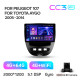 Android head unit Teyes CC3 4+64 Gb Peugeot 107 Toyota Aygo 2005-2014 10" 2k