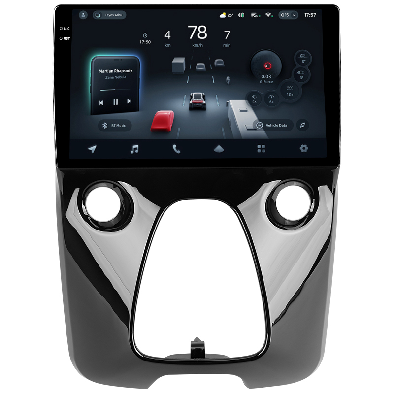 Android head unit Teyes CC4 Pro 12+256 Gb Peugeot 108 For Toyota Aygo B40 2014-2021 (F1) 10" 2k (L1)