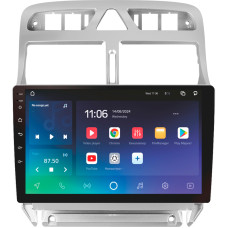 Android head unit SIGMA X9432 ANDROID 10 4+32 Gb 4G DSP Peugeot 307 1 2001-2008 9"