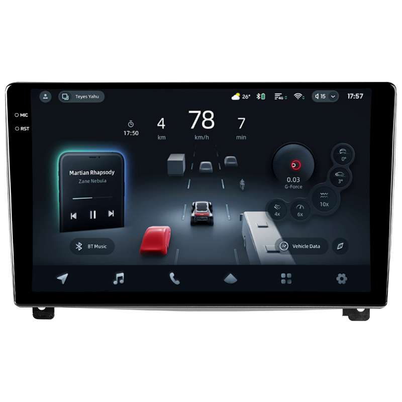 Android head unit Teyes CC4 Pro 8+128 Gb Peugeot 407 1 2004 - 2011 (F1) 9" 2k (L2)