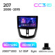 Android head unit Teyes CC3 6+128 Gb Peugeot 207 2006-2015 9" 2k