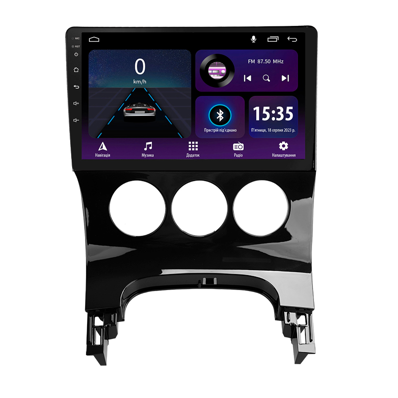 Android head unit SIGMA E9232 ANDROID 10 2+32 Gb Peugeot 3008 1 2009-2016 (F1) 9"
