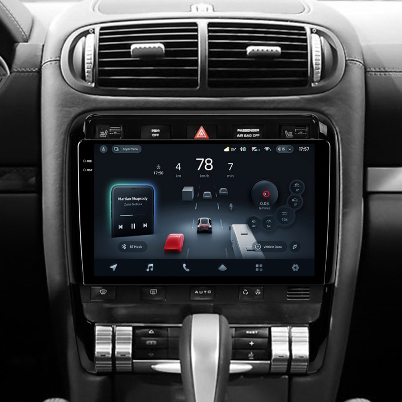 Android head unit Teyes CC4 Pro 8+128 Gb Porsche Cayenne I 1 9PA 2002-2010 9" 2k (L1)