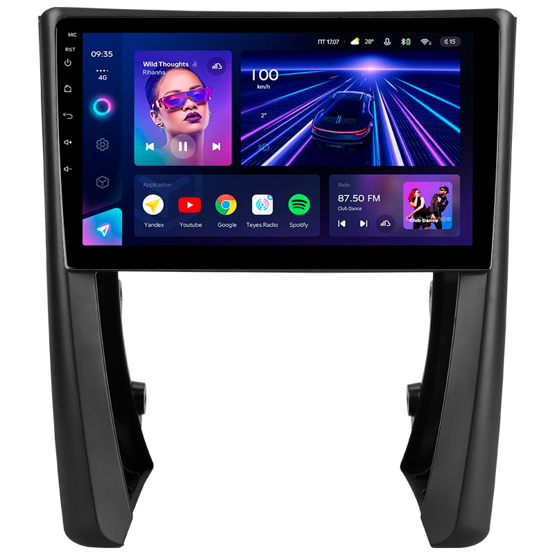 Android head unit Teyes CC3 4+32 Gb Porsche Cayman 987 2005-2012 9" (L2)