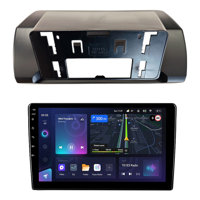 Android head unit Teyes CC3L 4+64 Gb Renault SANDERO 2021+ LHD 10"
