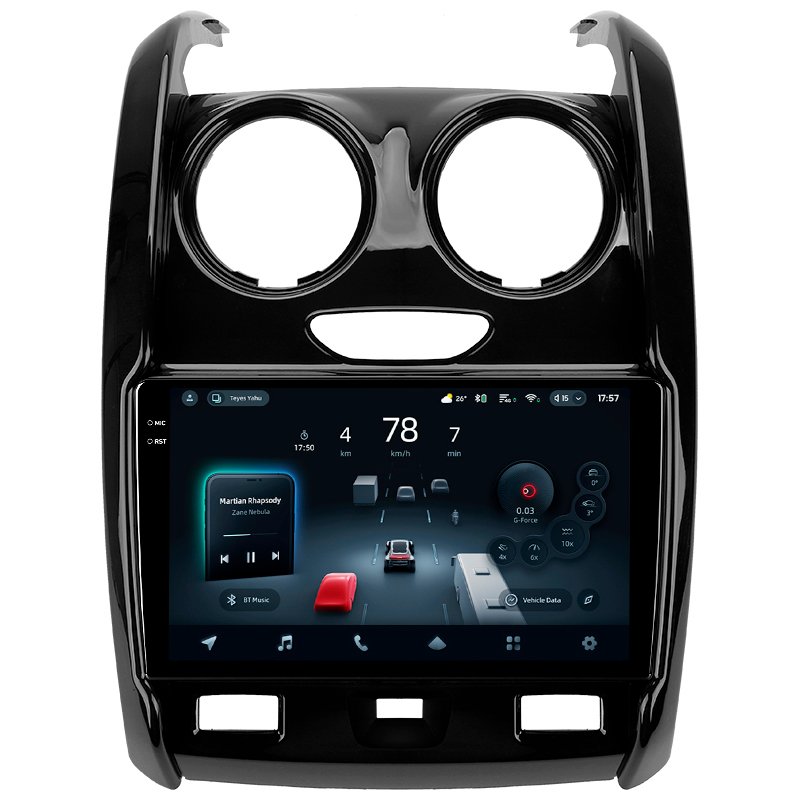Android head unit Teyes CC4 Pro 8+128 Gb Renault Duster (F2) 2015-2021 / LADA Largus 2021 9" 2k (L1)