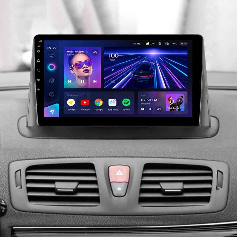Android head unit Teyes CC3 4+32 Gb Renault Megane 3 2008-2014 9" (L1)