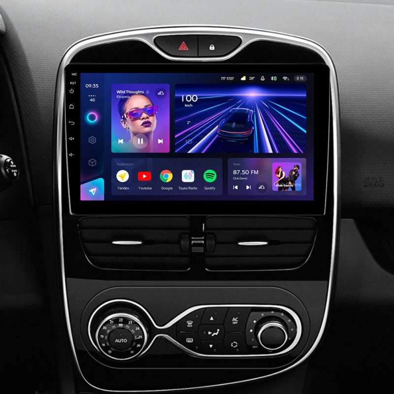 Android head unit Teyes CC3 4+32 Gb Renault Clio 4 BH98 KH98 2012-2015 10" (L1)