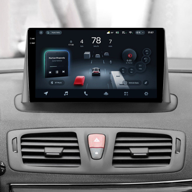 Android head unit Teyes CC4 Pro 8+128 Gb Renault Megane 3 2008-2014 9" 2k (L1)