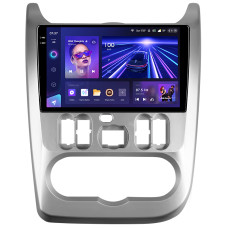 Android head unit Teyes CC3 6+128 Gb with 360° surround view° Renault Logan 1 Sandero For Dacia Duster 2009-2017 9" 2k