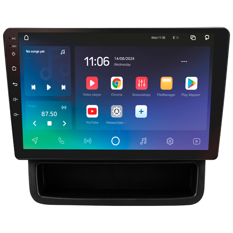 Android head unit SIGMA X10432 ANDROID 10 4+32 Gb 4G DSP Renault Trafic 2 For Opel Vivaro A For Nissan primastar 2006-2014 (A) 10" (L1)
