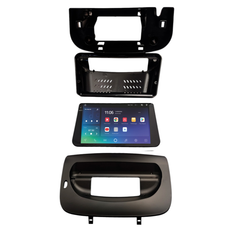 Android head unit SIGMA X9464 ANDROID 10 4+64 Gb 4G DSP Renault Kangoo 2015-2018 9"
