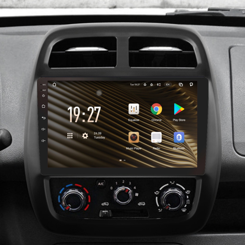 Android head unit SIGMA S9432 ANDROID 10 4+32 Gb 4G DSP Renault KWID 2015-2019 9" (L1)