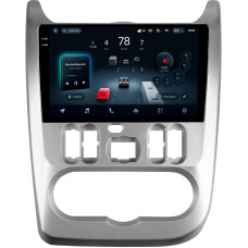 Android head unit Teyes CC4 Pro 8+128 Gb Renault Logan 1 Sandero For Dacia Duster 2009-2017 9" 2k
