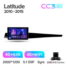 Android head unit Teyes CC3 4+64 Gb Renault Latitude 1 2010-2015 10" 2k (L3)