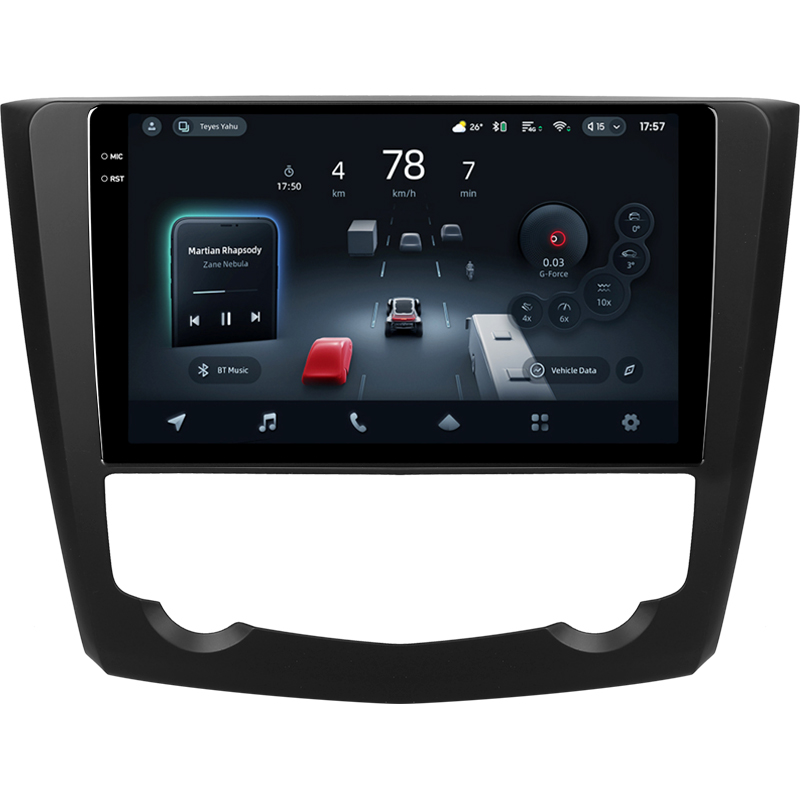 Android head unit Teyes CC4 Pro 8+128 Gb Renault Kadjar 2015-2017 9" 2k