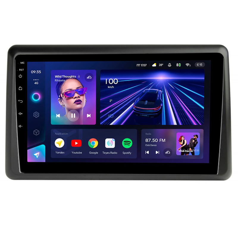 Android head unit Teyes CC3 4+32 Gb Renault Express 2021 Duster 2021 9"
