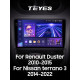 Android head unit Teyes CC3 6+128 Gb with 360° surround view° Renault Duster 1 2010-2015 For Nissan terrano 3 2014-2022 9" 2k