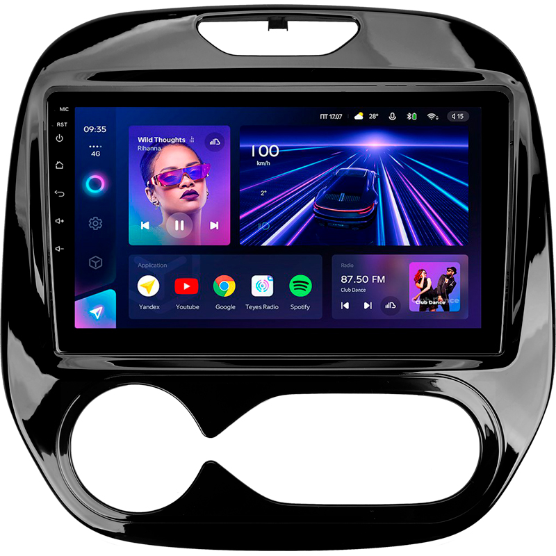 Estéreo de fábrica Teyes CC3 4 + 32 GB para Renault Kaptur 2016–2019 (F2) 9