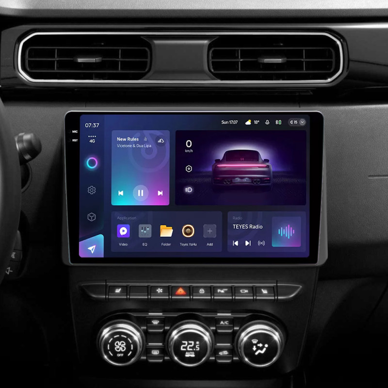 Android head unit Teyes CC3 6+128 Gb Renault Arkana 2019-2023 (F2) 10" 2k