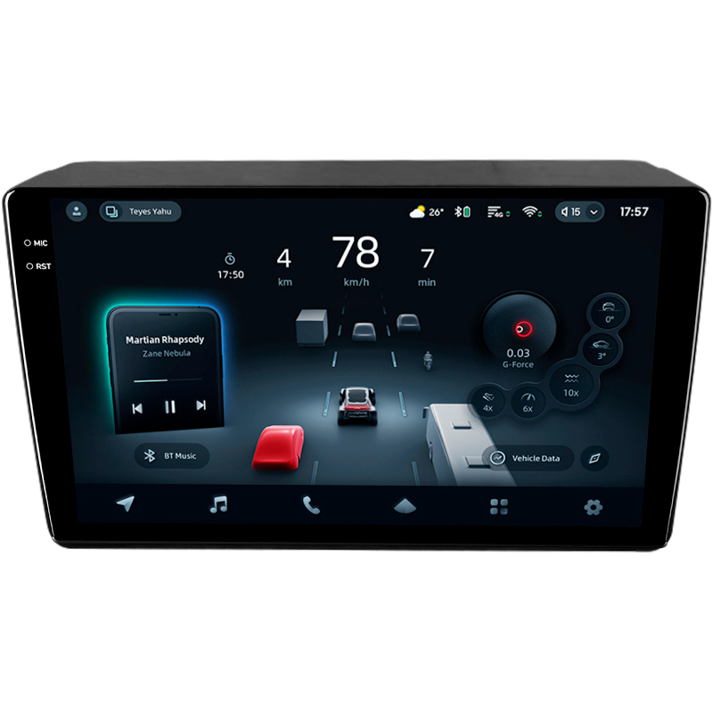 Android head unit Teyes CC4 Pro 8+128 Gb Renault Duster (F1) 2015-2021 / LADA Largus I 1 2021 9" 2k (L1)