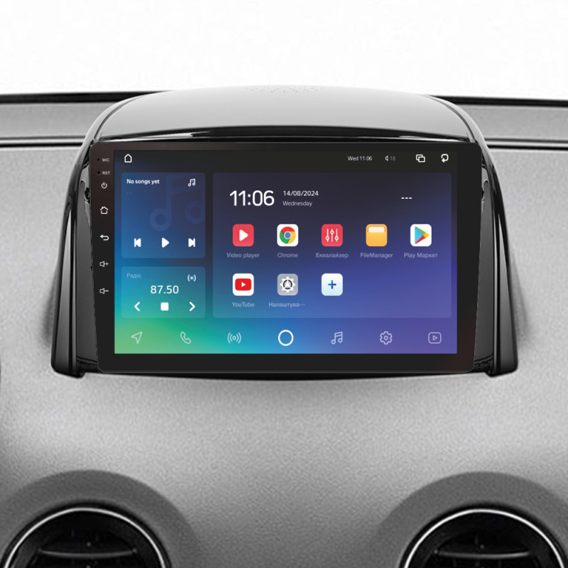 Android head unit SIGMA X9464 ANDROID 10 4+64 Gb 4G DSP Renault Koleos 2008 - 2016 (B) 9" (L1)