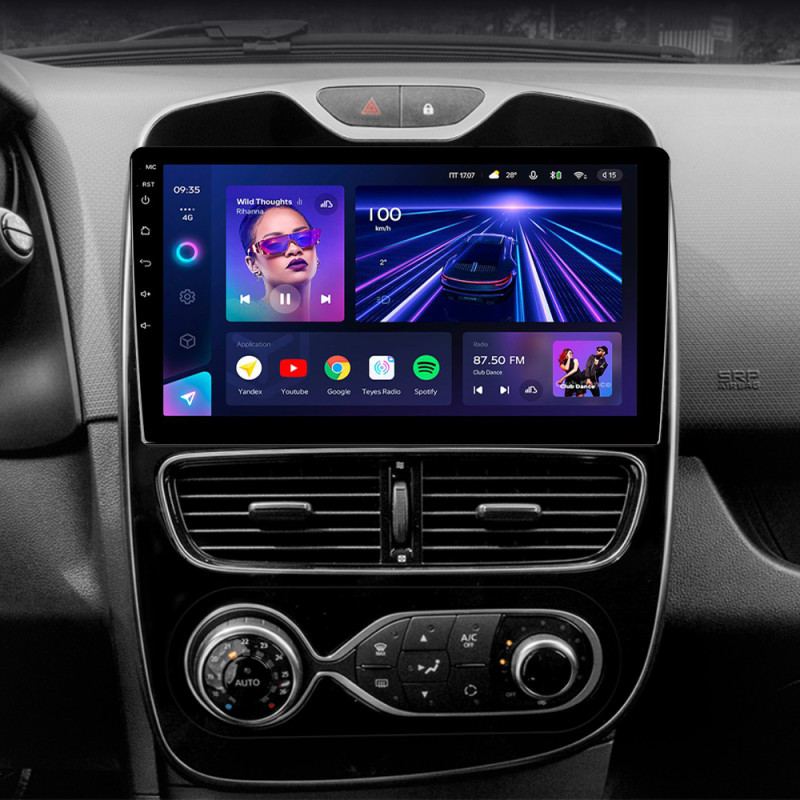 Android head unit Teyes CC3 4+32 Gb Renault Clio 4 BH98 KH98 2016-2019 10" (L2)