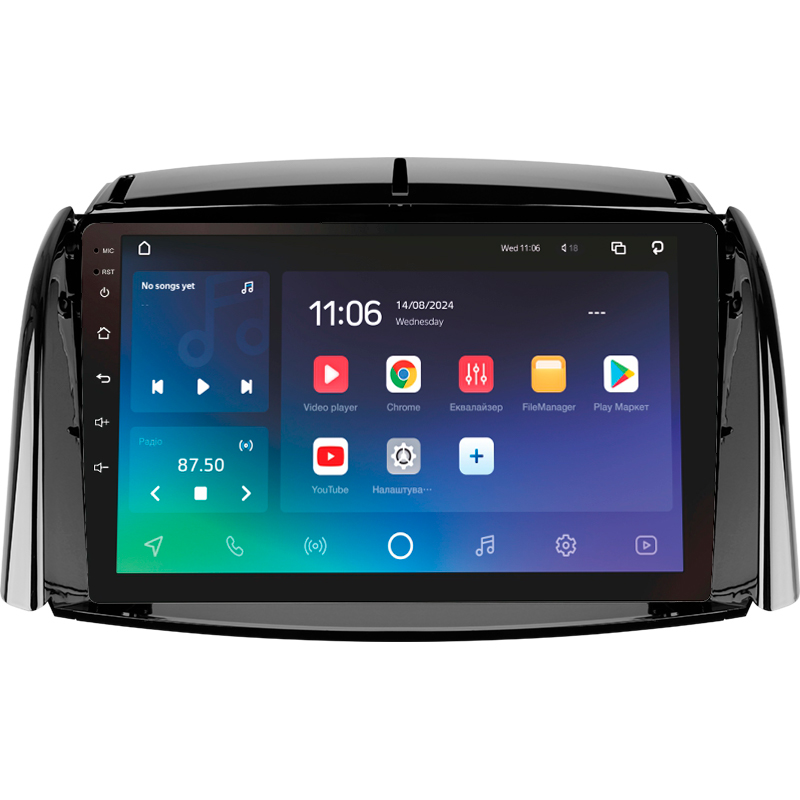 Android head unit SIGMA X9432 ANDROID 10 4+32 Gb 4G DSP Renault Koleos 2008 - 2016 (A) 9" (L1)
