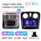 Android head unit Teyes CC3 4+64 Gb Renault Logan 2 2012-2022 Sandero 2 2013-2022 (F2) (B) 9" 2k (L1)