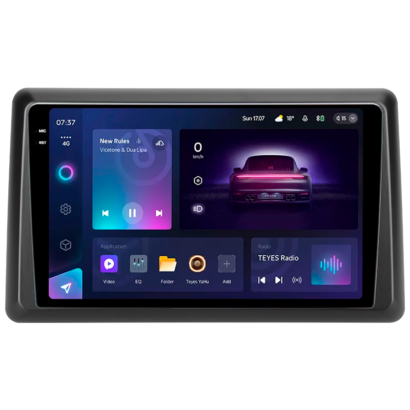 Štátní magnetofon Teyes CC3 6+128 GB Renault Duster HM 2 2020–2023, 9
