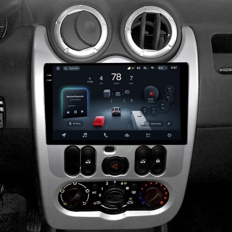 Android head unit Teyes CC4 Pro 12+256 Gb Renault Logan 1 2010-2016 (CAN BUS) 9" 2k (L2)