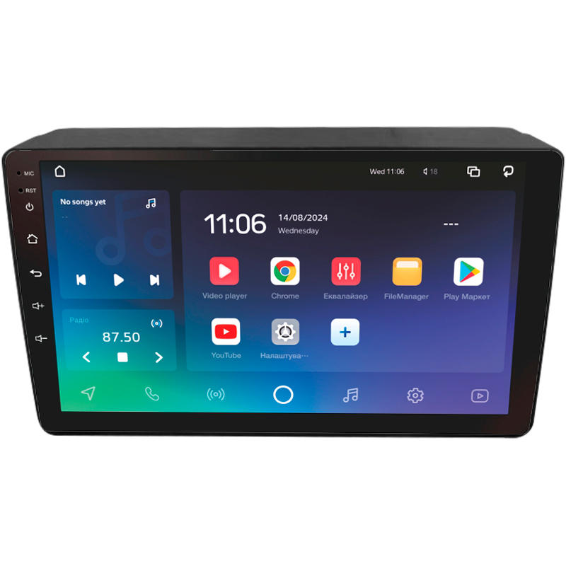 Android head unit SIGMA X9432 ANDROID 10 4+32 Gb 4G DSP Renault Duster (F1) 2015-2021 / LADA Largus I 1 2021 9" (L1)
