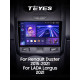 Android head unit Teyes CC3 4+32 Gb Renault Duster (F1) 2015-2021 / LADA Largus I 1 2021 9" 2k (L1)