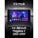 Android head unit Teyes CC3 6+128 Gb Renault Megane 2 2002-2009 9" 2k
